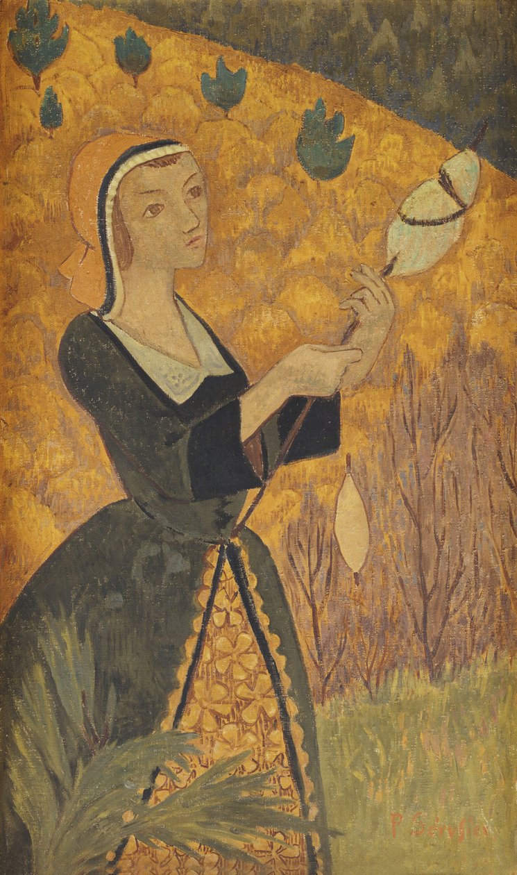 The Yellow Spinner by Paul Sérusier