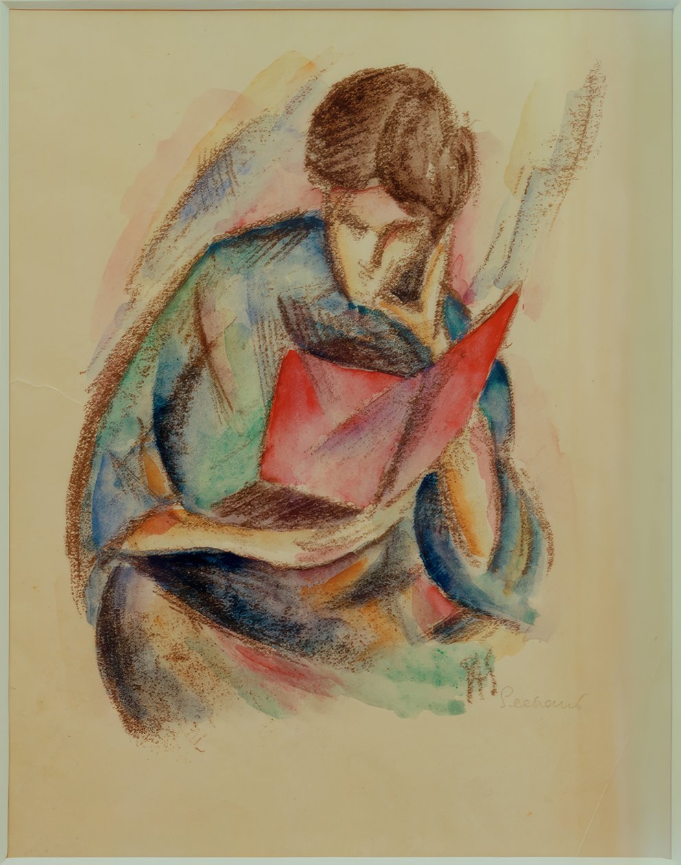 Reading Woman by Paul Adolf Seehaus