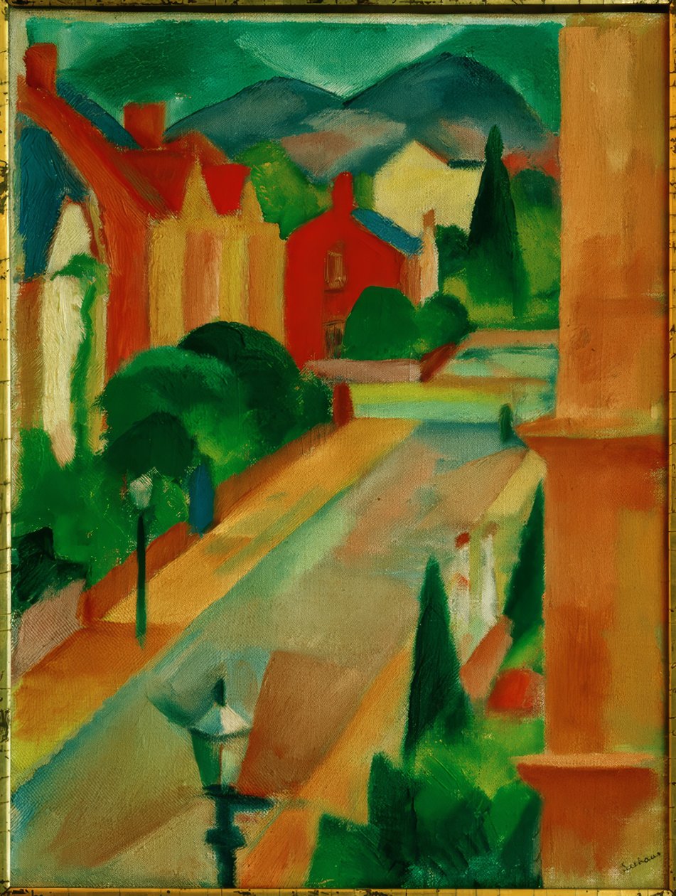 Street in Bonn by Paul Adolf Seehaus