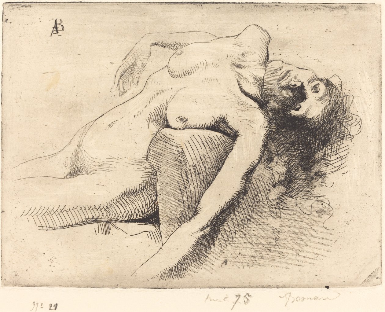 Dying Woman by Paul Albert Besnard