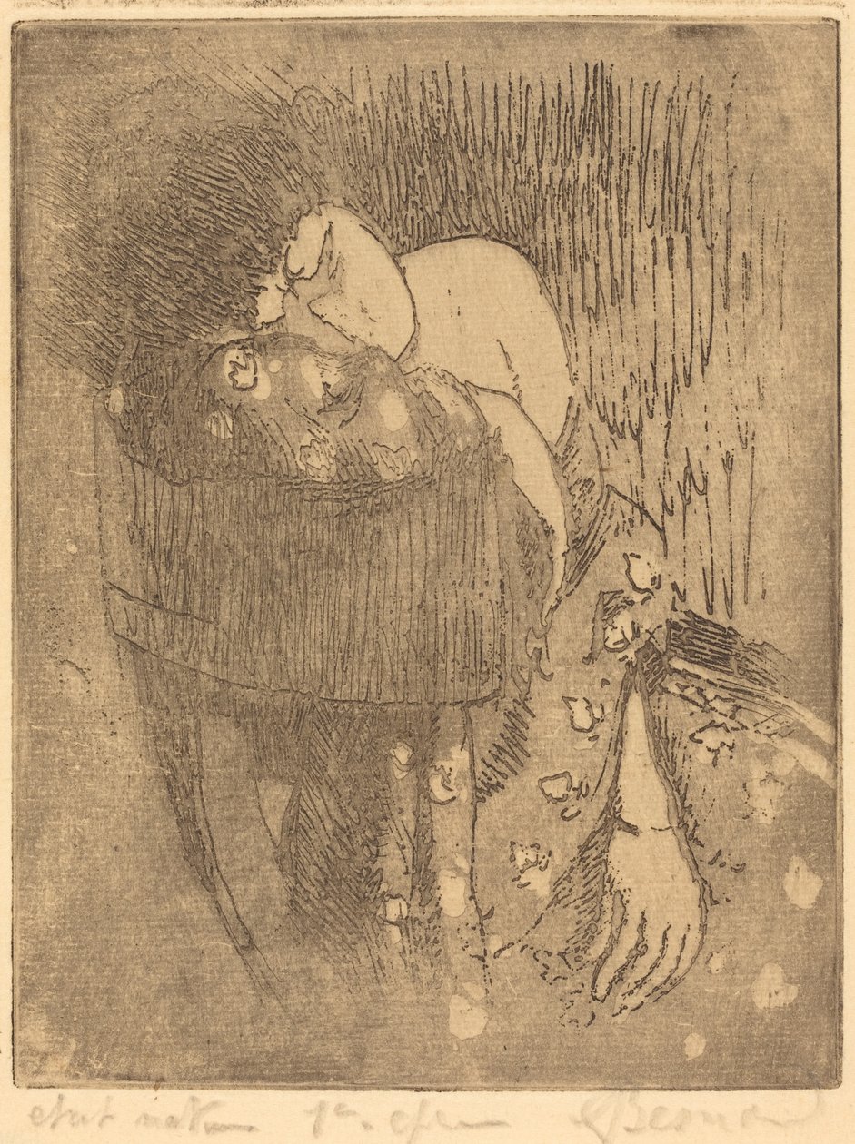 Sorrow Chagrin by Paul Albert Besnard
