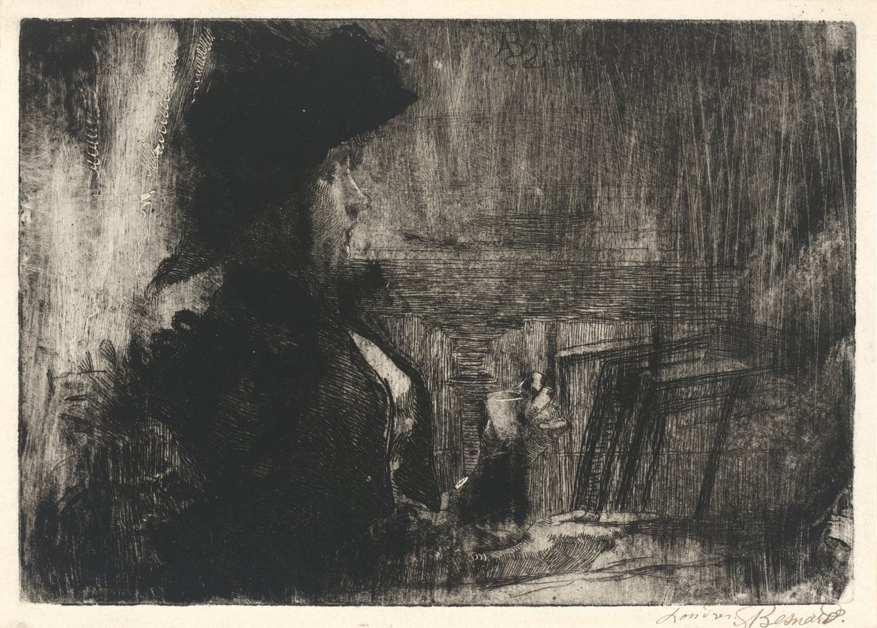 The Cup of Tea by Paul Albert Besnard