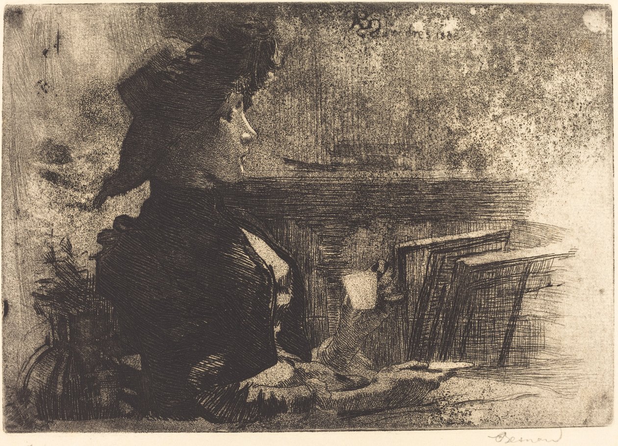 The Cup of Tea by Paul Albert Besnard
