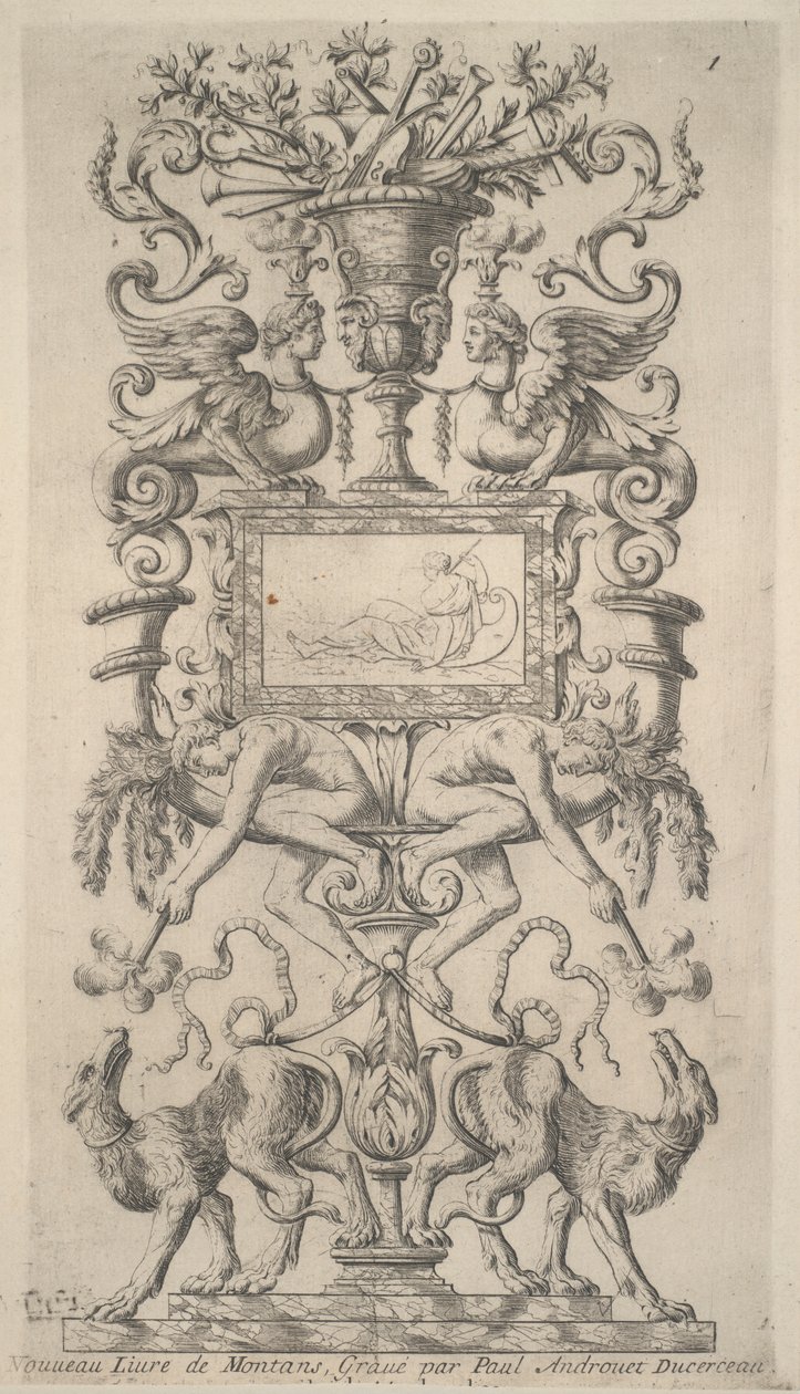 Ornamental Design by Paul Androuet Du Cerceau