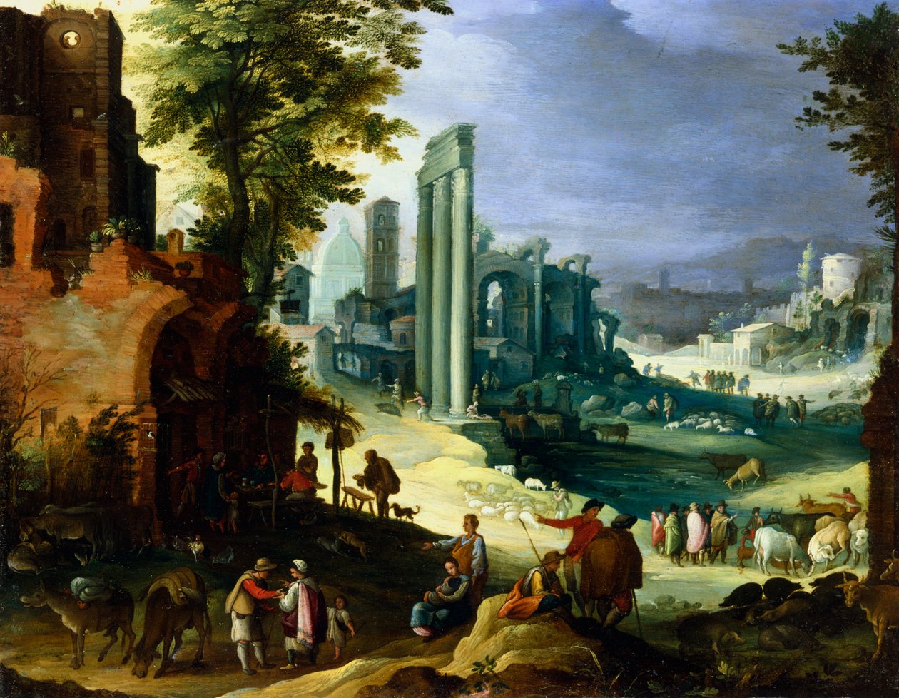 View of Rome, c1574-1626 by Paul Bril