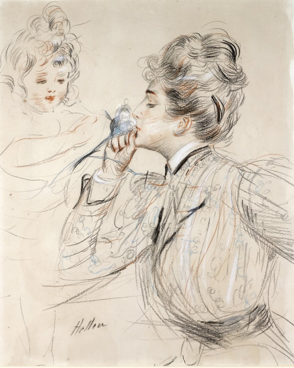 The Perfume by Paul Cesar Helleu