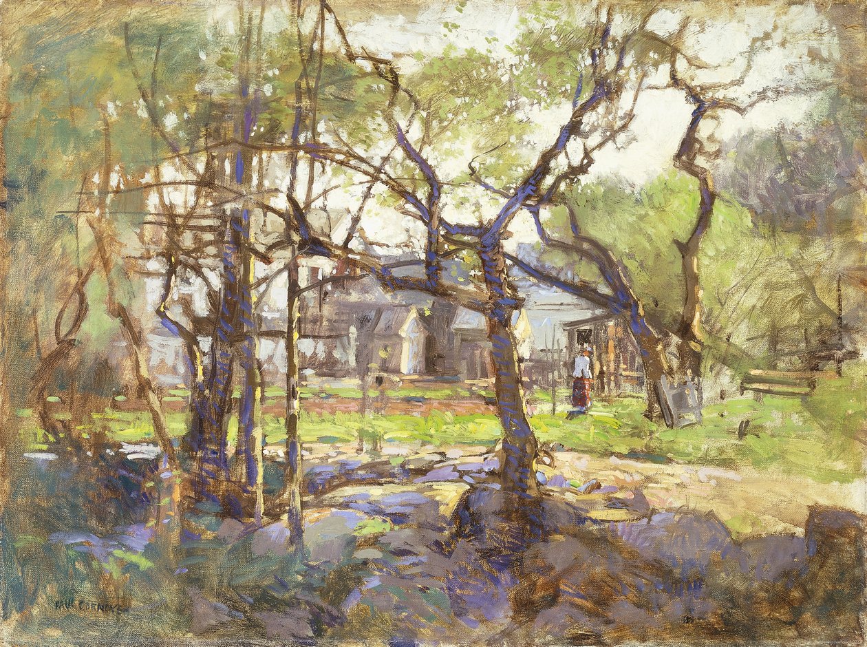 Farmyard, Gloucester by Paul Cornoyer
