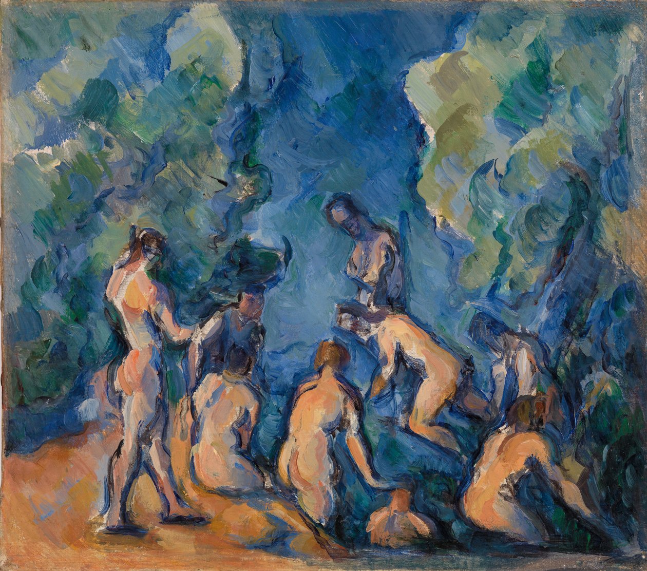 Bathers by Paul Cézanne