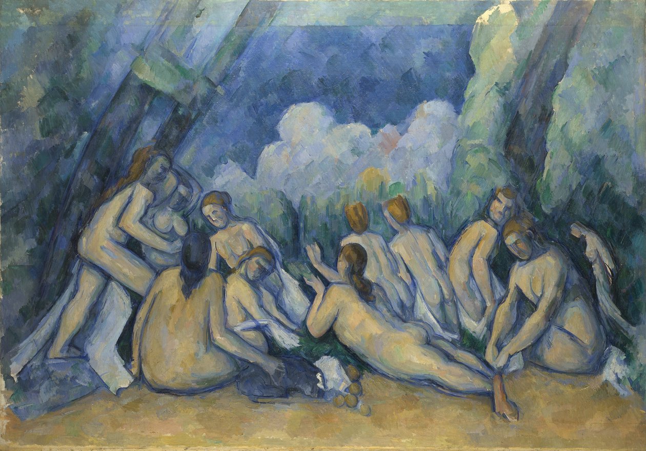 Bathers by Paul Cézanne