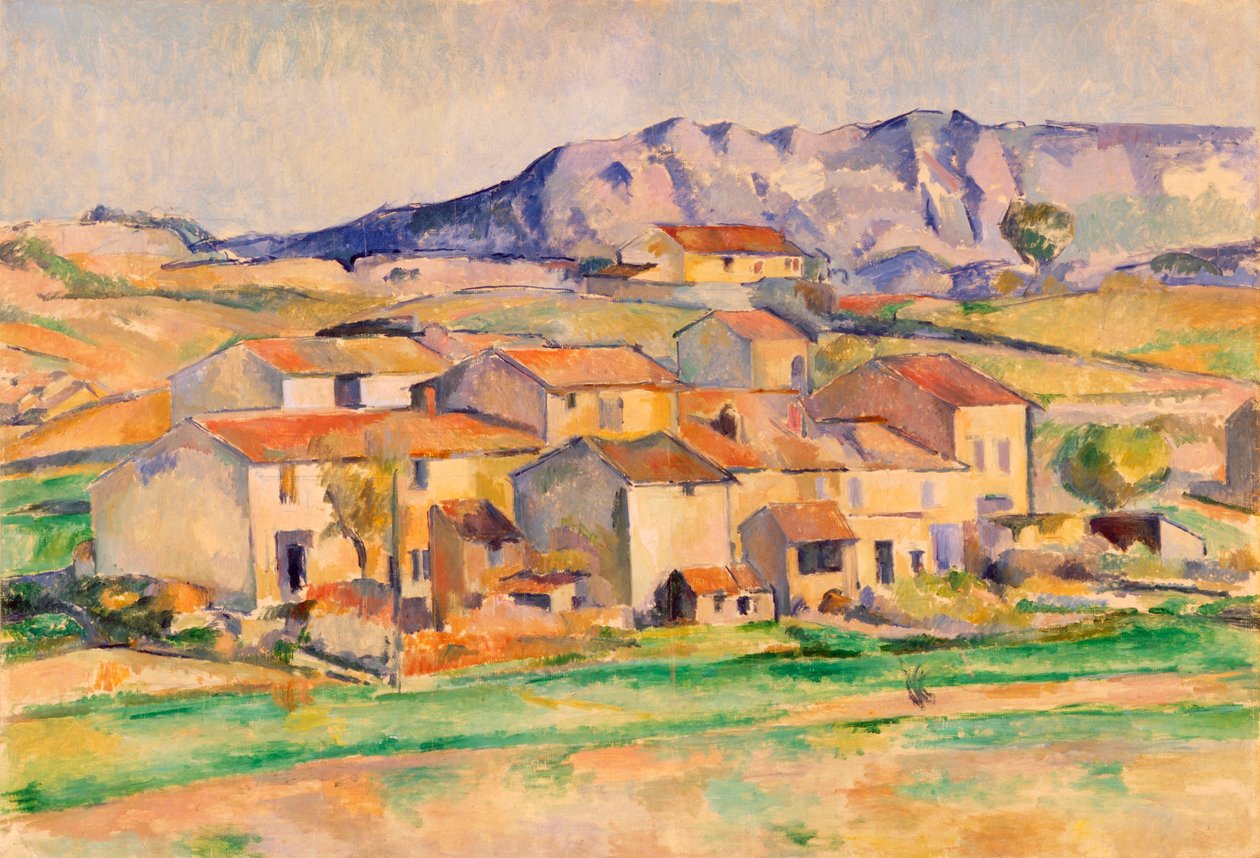 Hamlet at Payennet near Gardanne by Paul Cézanne