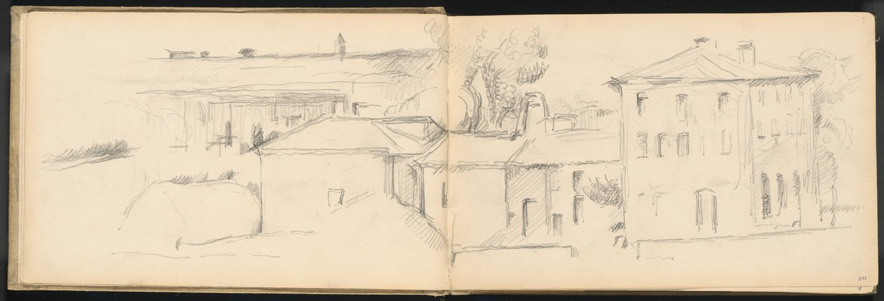 Landscape Near Aix-en-Provence by Paul Cézanne