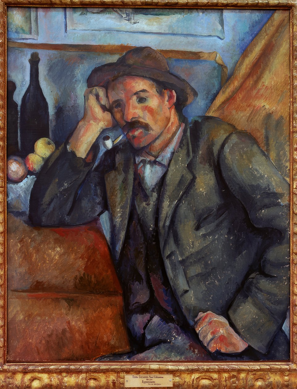 The Smoker by Paul Cézanne