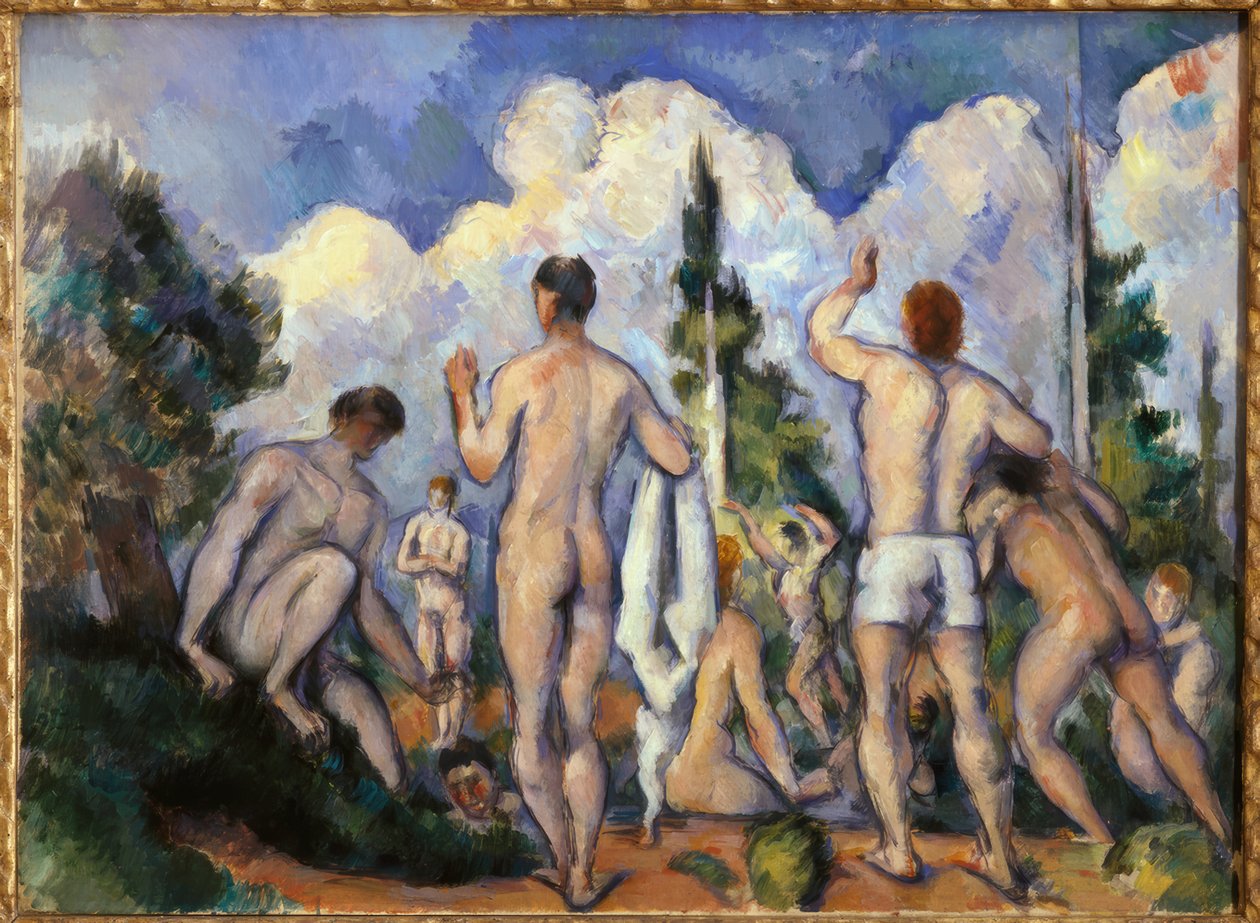 The Bathers by Paul Cézanne