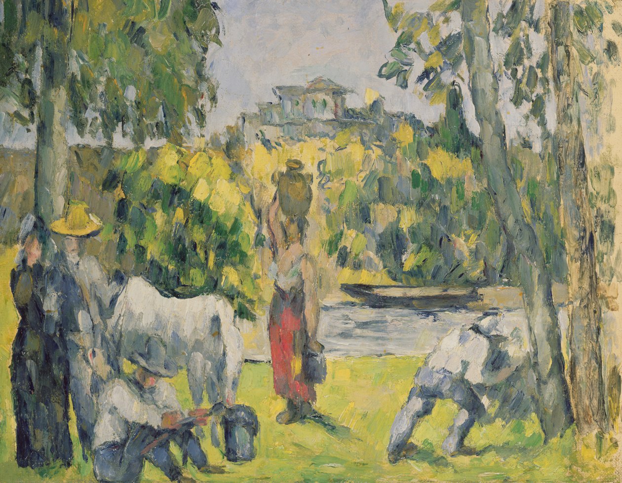 Life in the Fields by Paul Cézanne