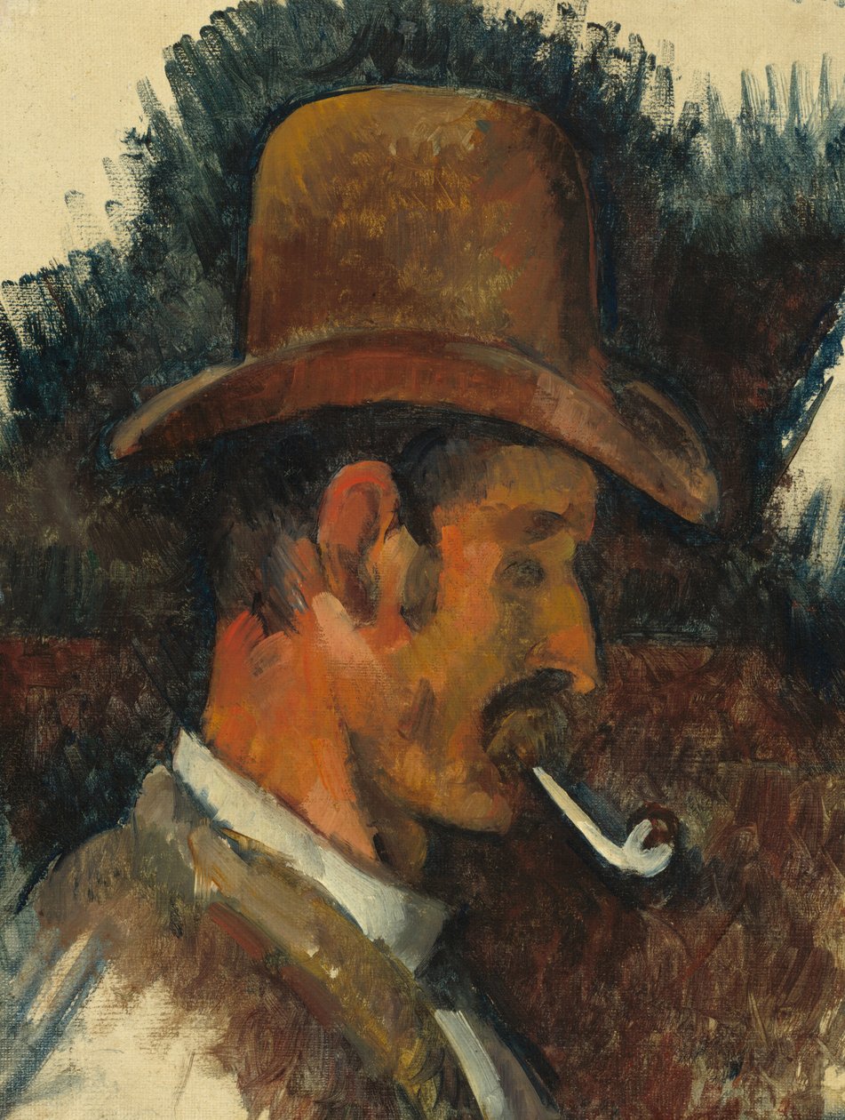 Man with Pipe, 1892-1896 by Paul Cézanne