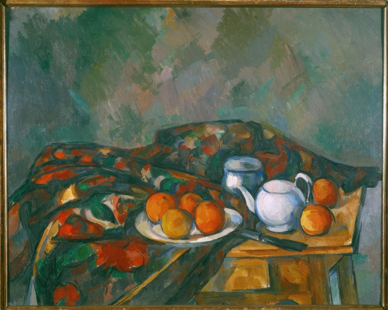 Still Life with Teapot by Paul Cézanne