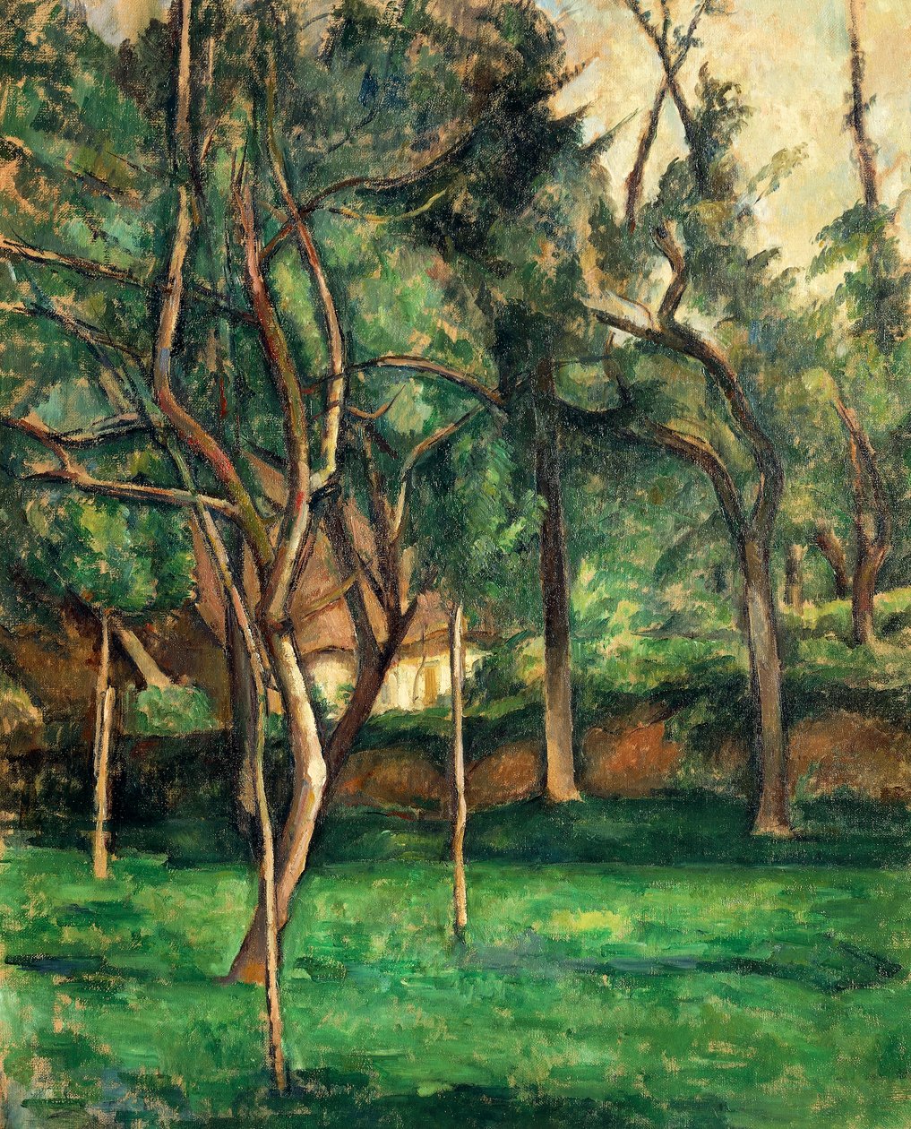 Orchard by Paul Cézanne