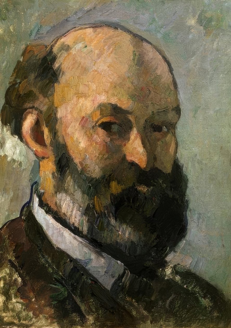 Portrait of Cézanne by Paul Cézanne