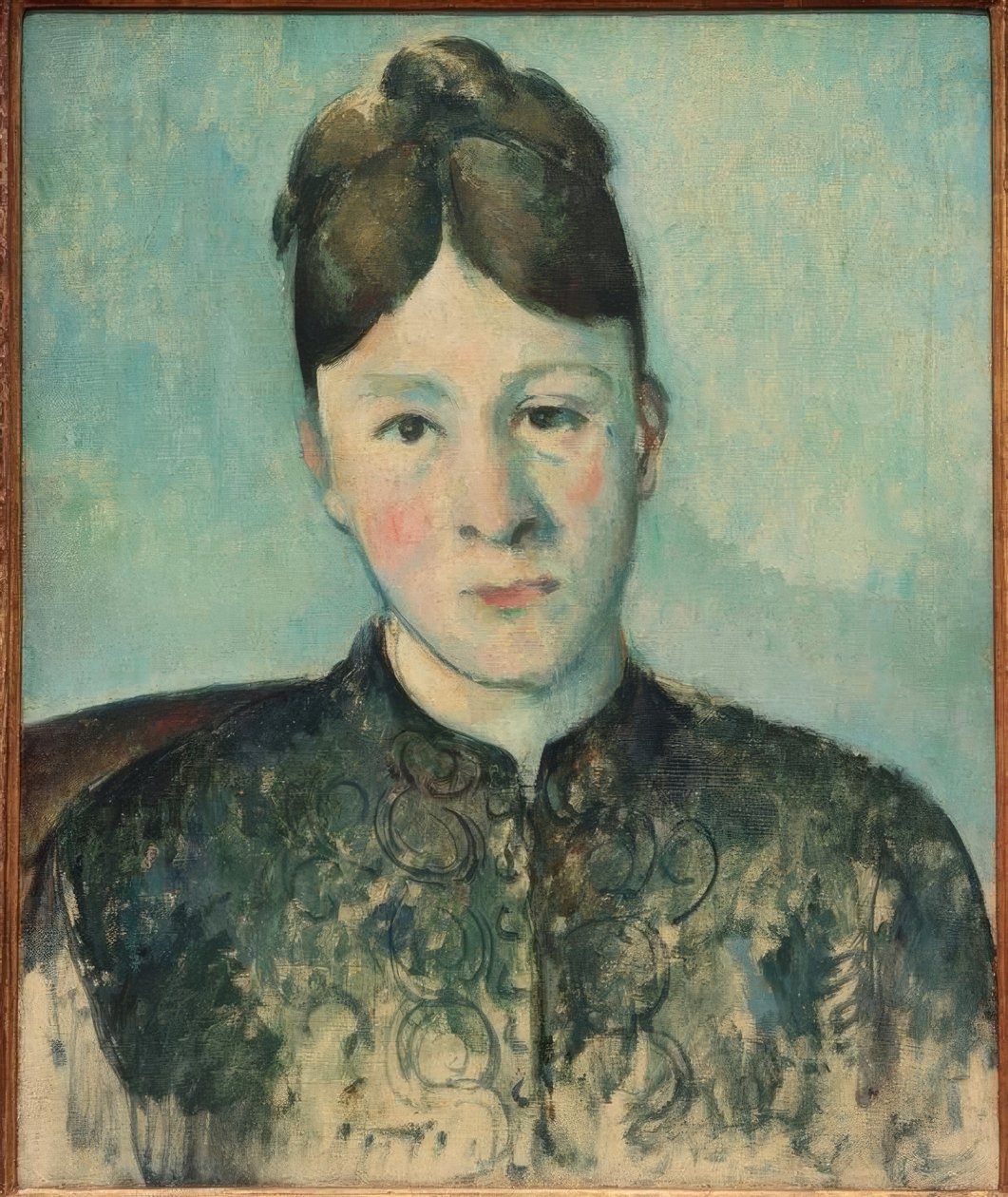 Portrait of Madame Cézanne by Paul Cézanne