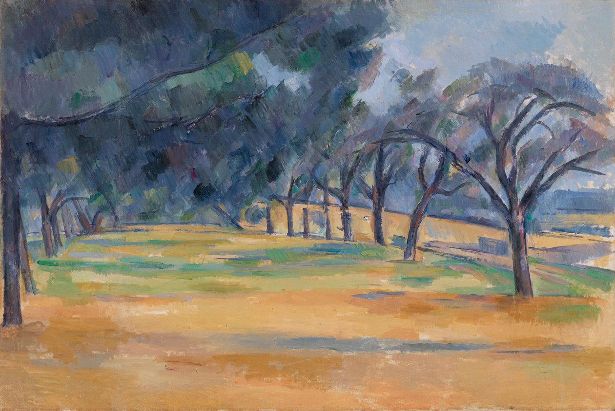 The Allée at Marines by Paul Cézanne