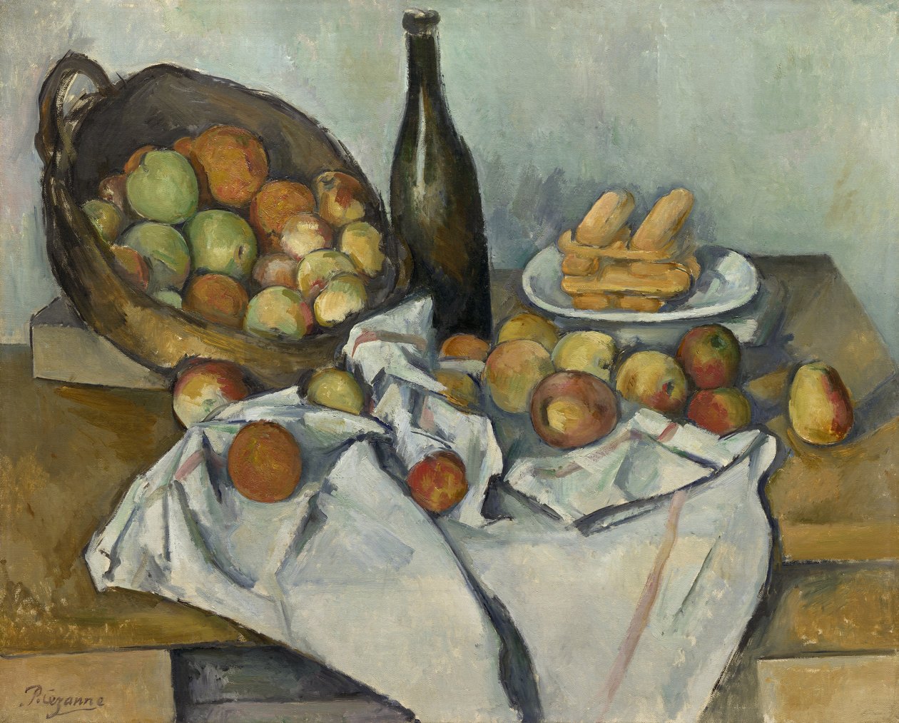 The Basket of Apples by Paul Cézanne