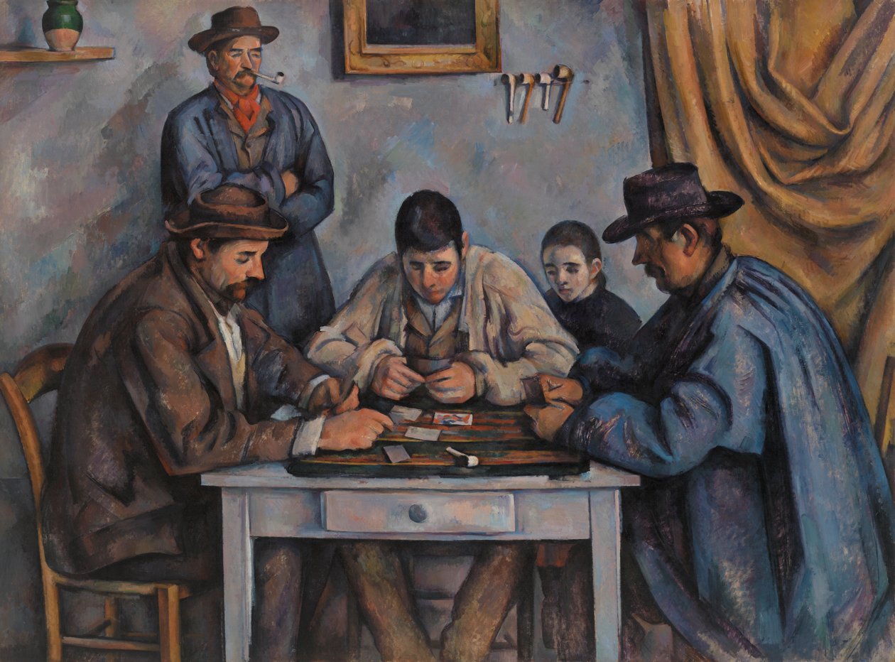 The Card Players by Paul Cézanne