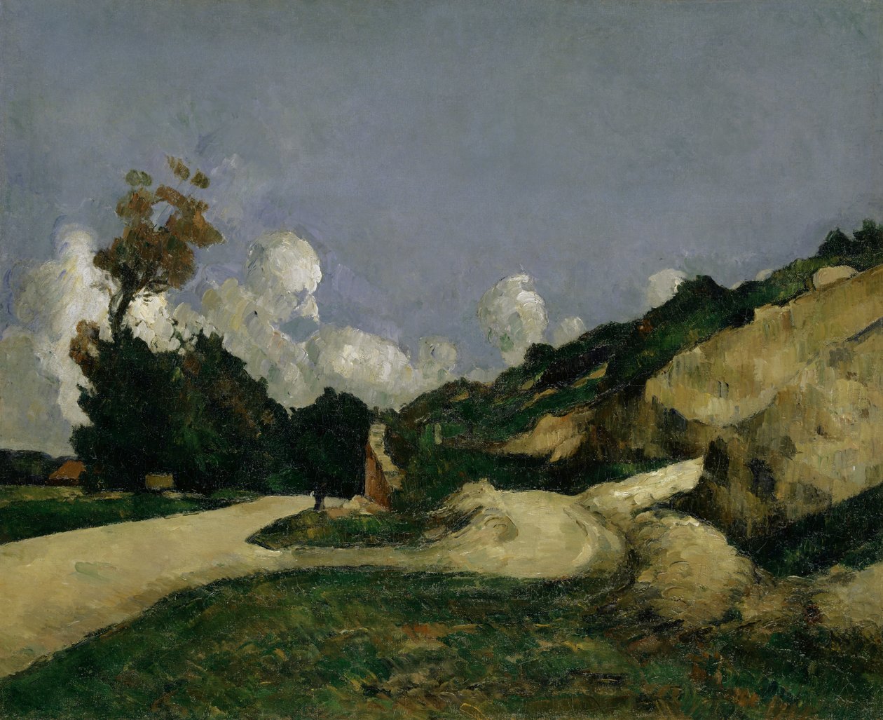 The Country Road by Paul Cézanne