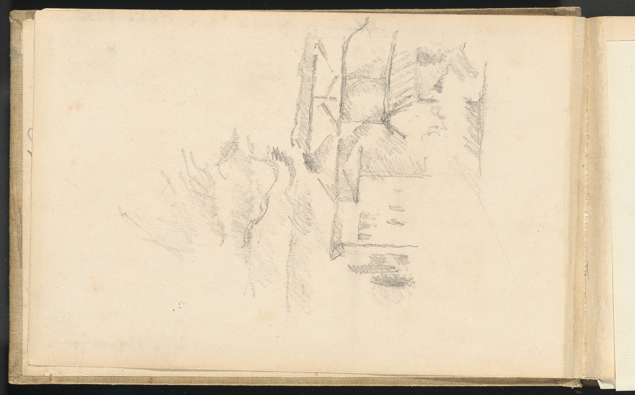 The Plaster Mill by Paul Cézanne