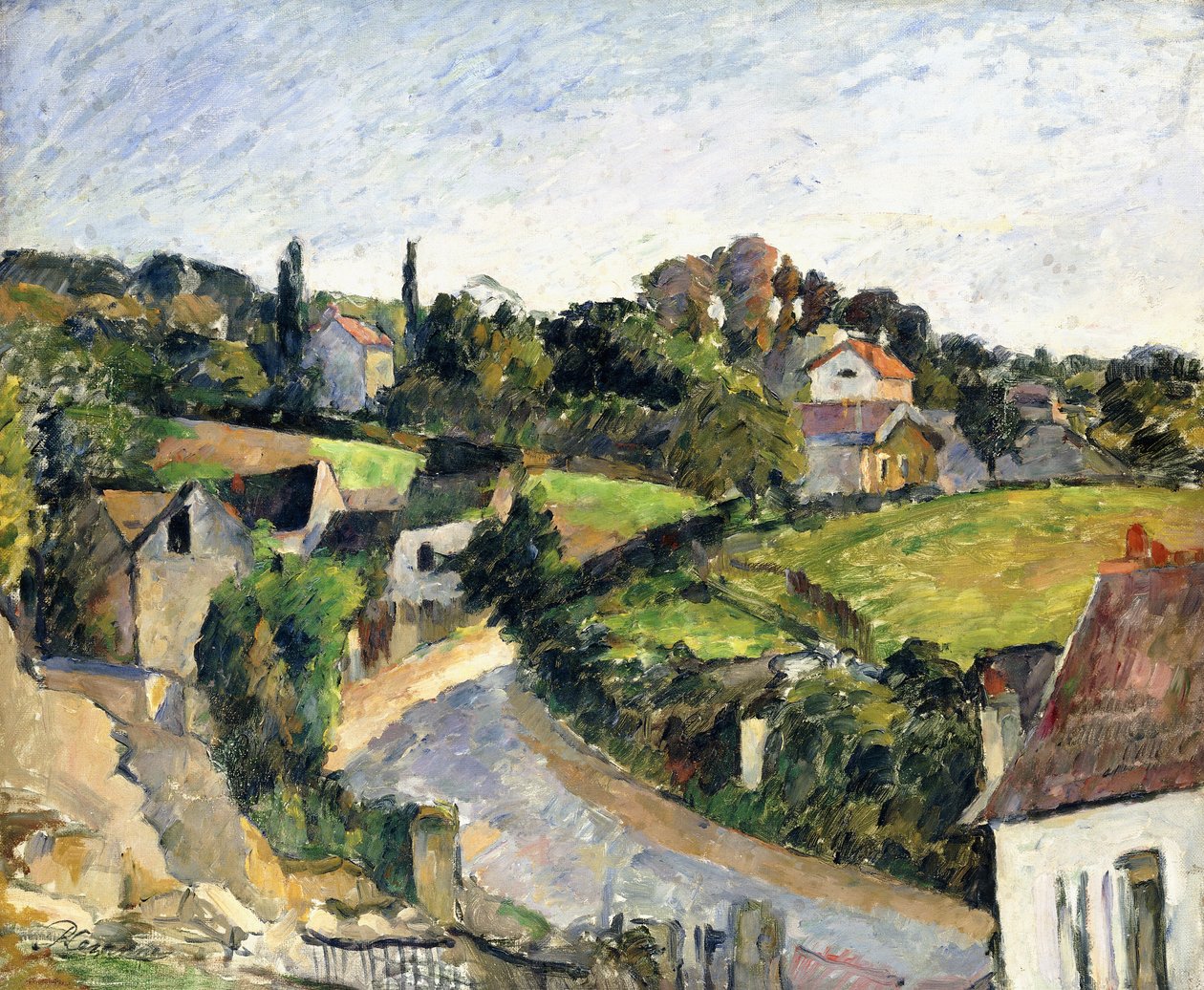 The Winding Road by Paul Cézanne