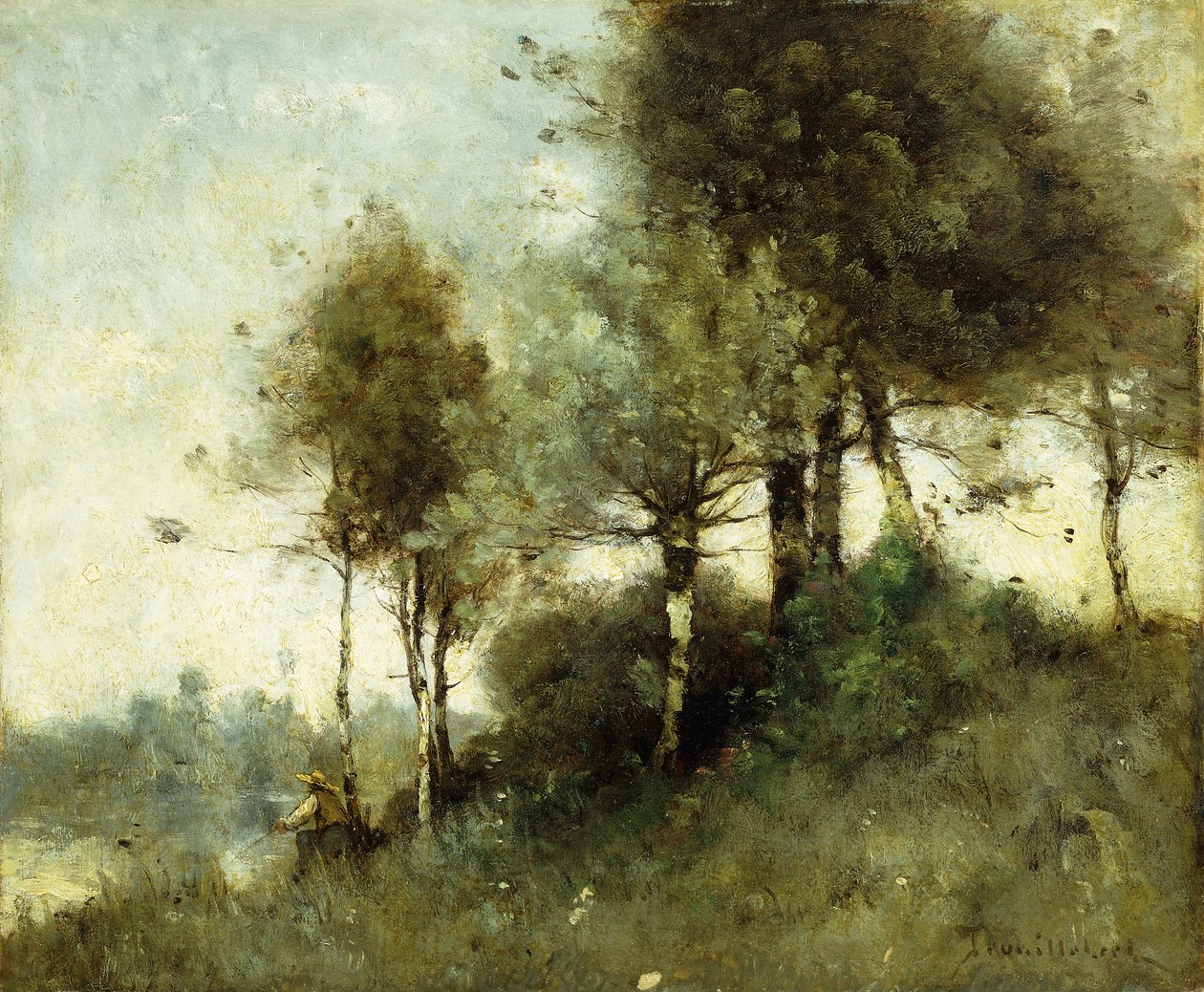 The Fisherman by Paul Desire Trouillebert