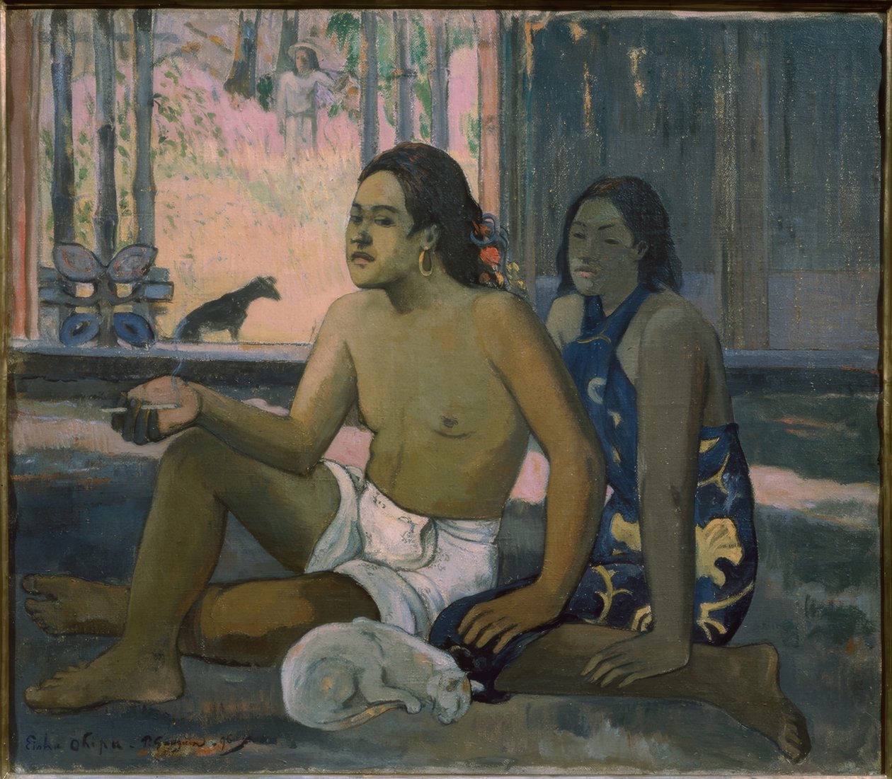Eiaha ohipa by Paul Gauguin