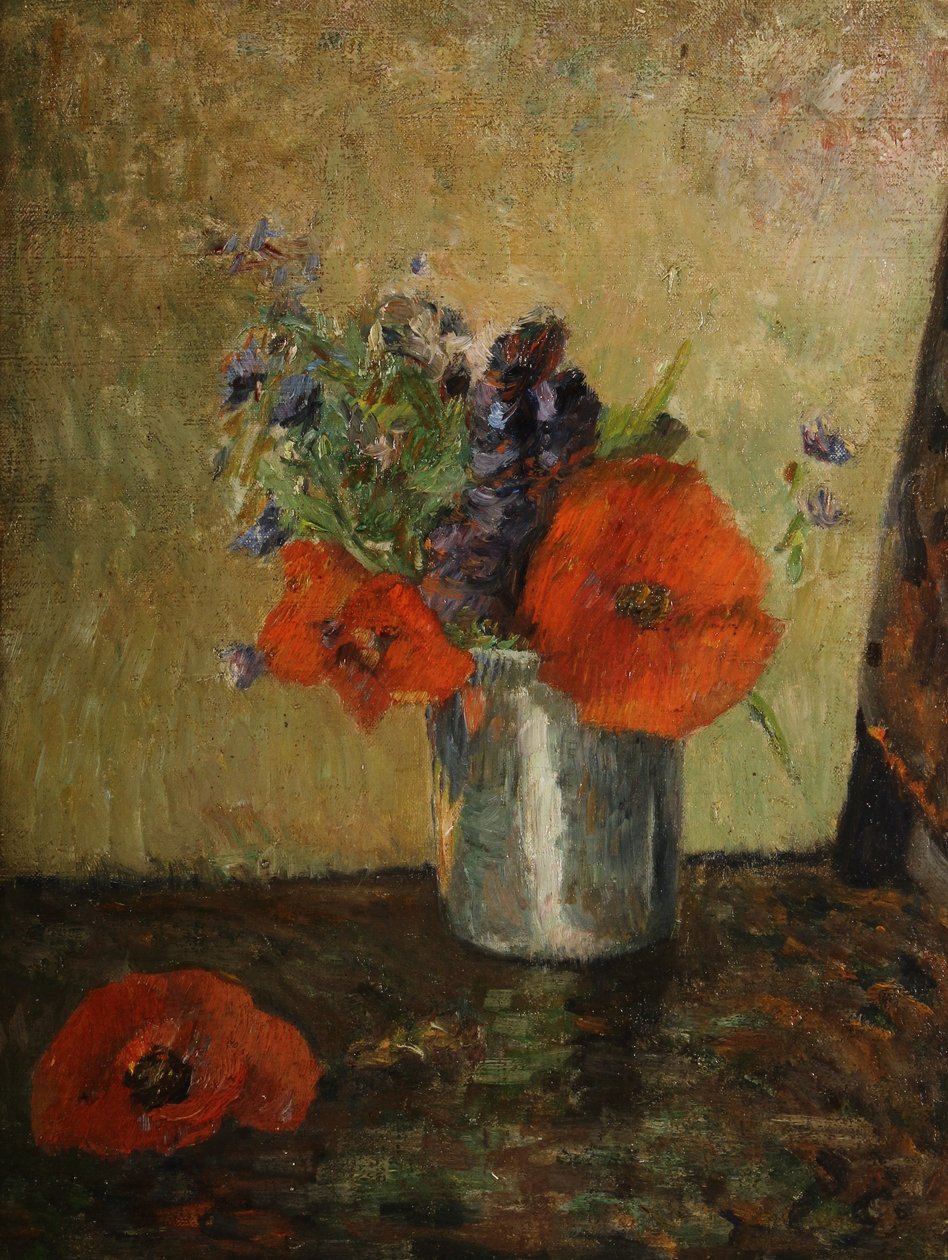 Summer Flowers in a Goblet by Paul Gauguin