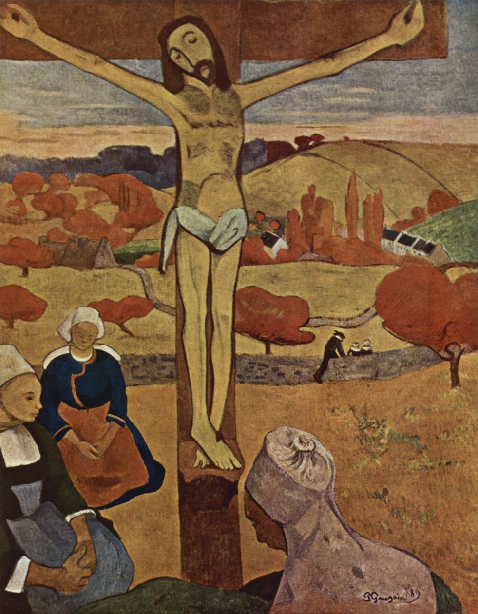 The Yellow Christ by Paul Gauguin