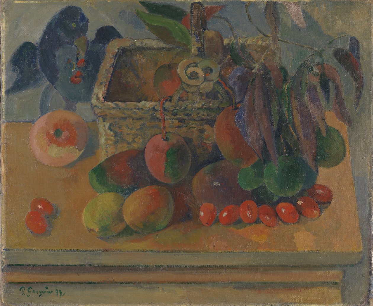 The Square Basket by Paul Gauguin