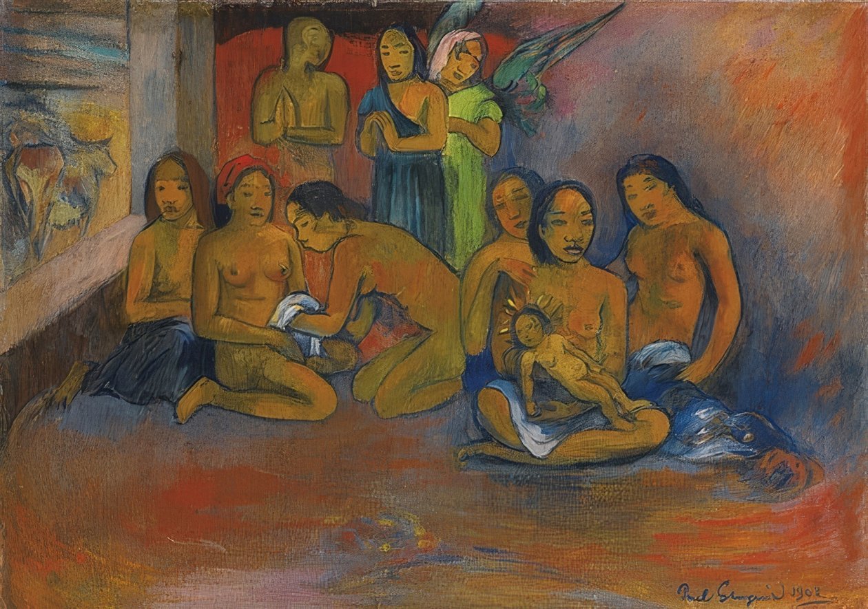 Nativity. 1902 by Paul Gauguin