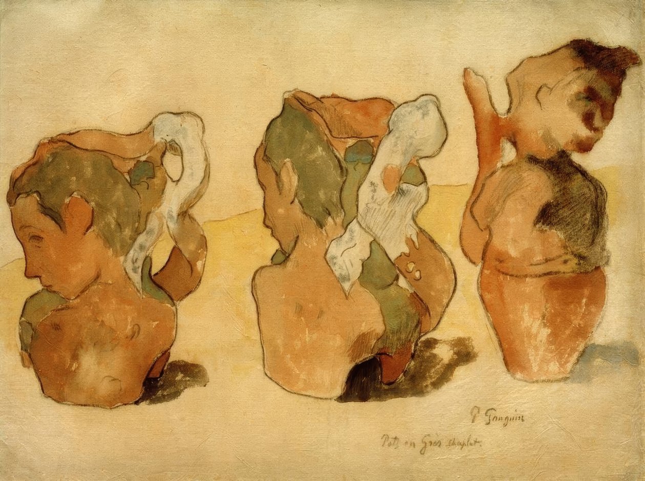 Stoneware Pots by Paul Gauguin