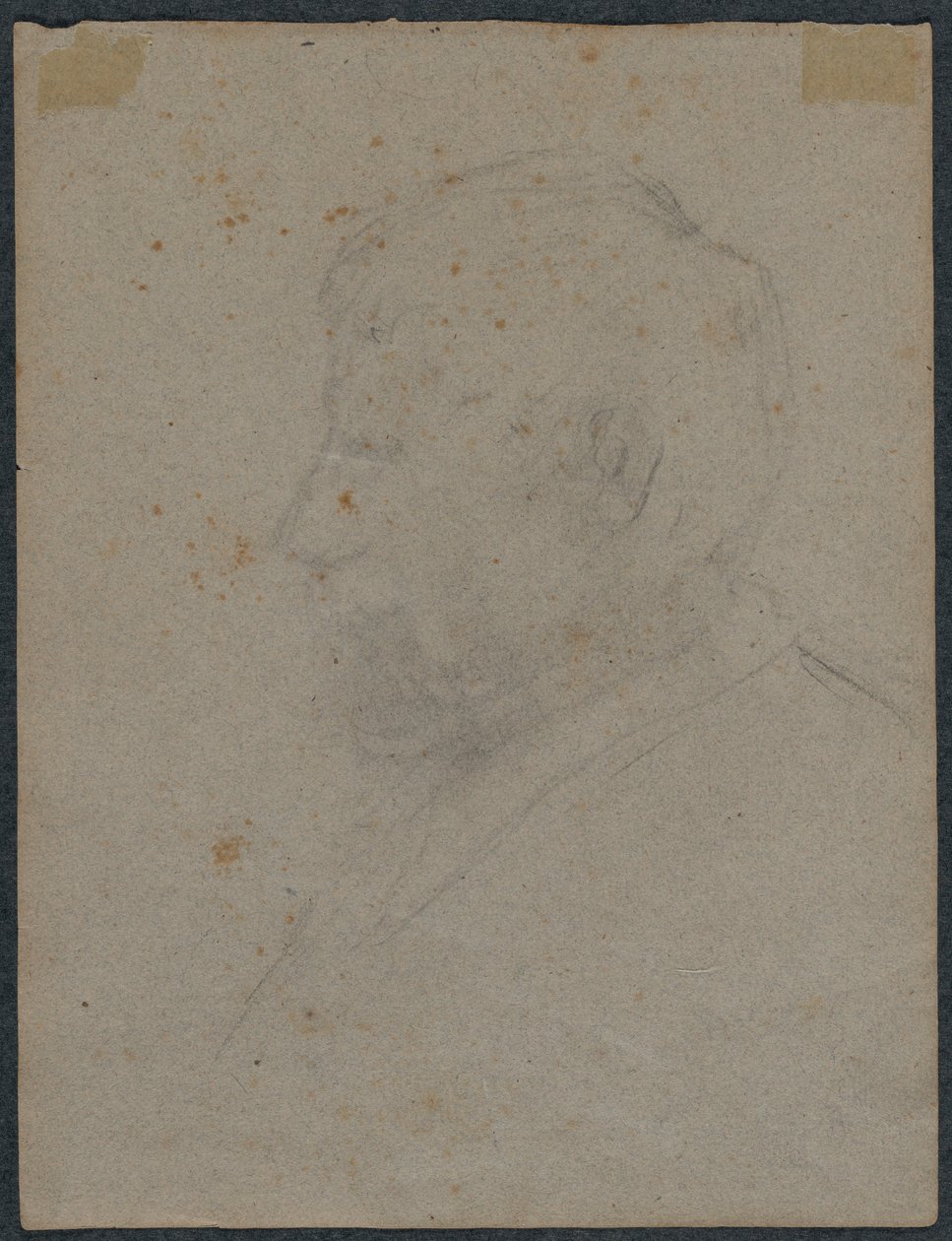 Profile Bust of a Man by Paul Gauguin