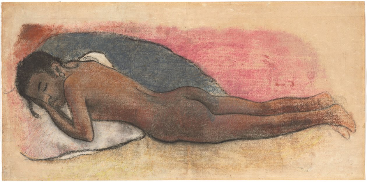 Reclining Nude by Paul Gauguin