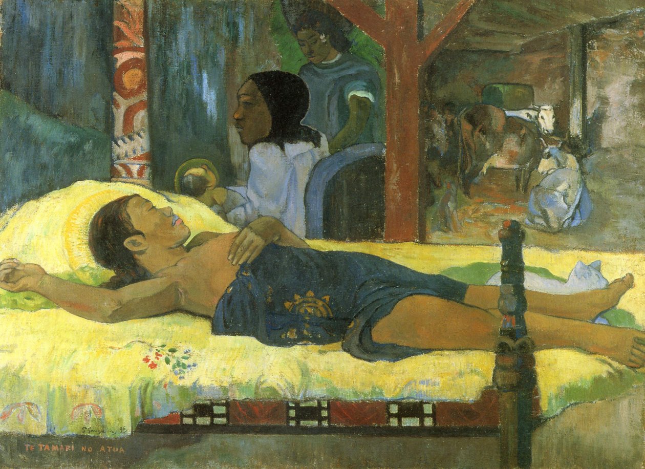 The Birth by Paul Gauguin