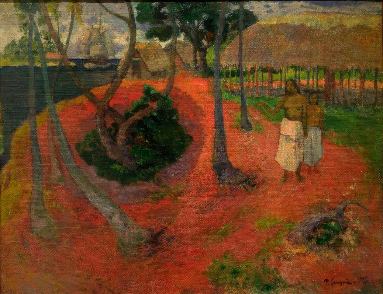 Tahitian Idyll by Paul Gauguin