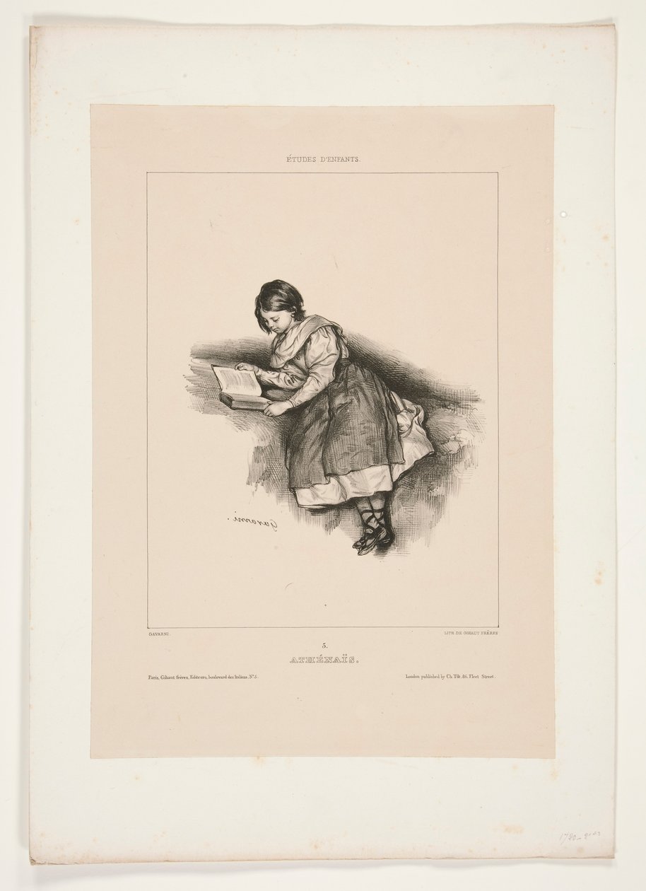 ATHENAIS by Paul Gavarni