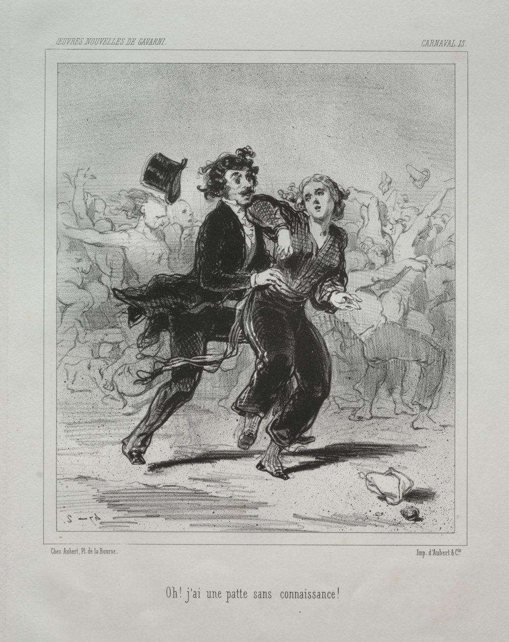 Carnival by Paul Gavarni