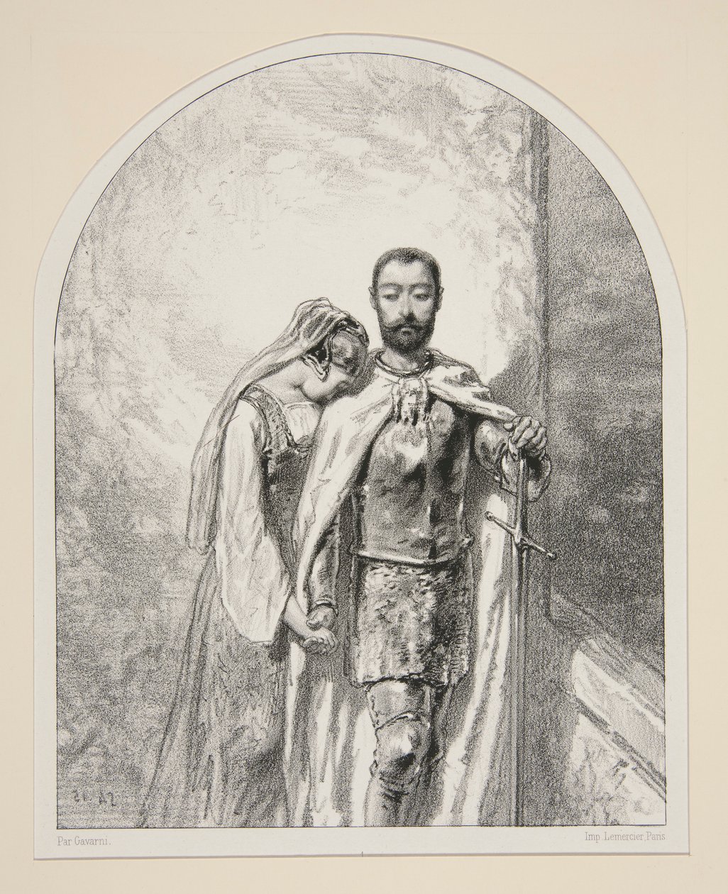 Song of Barberine by Paul Gavarni