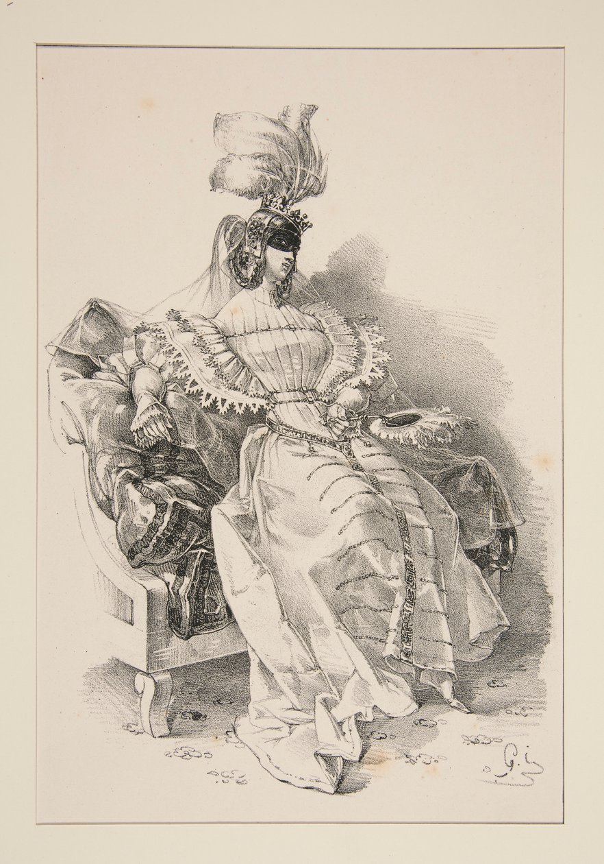 Duchess by Paul Gavarni