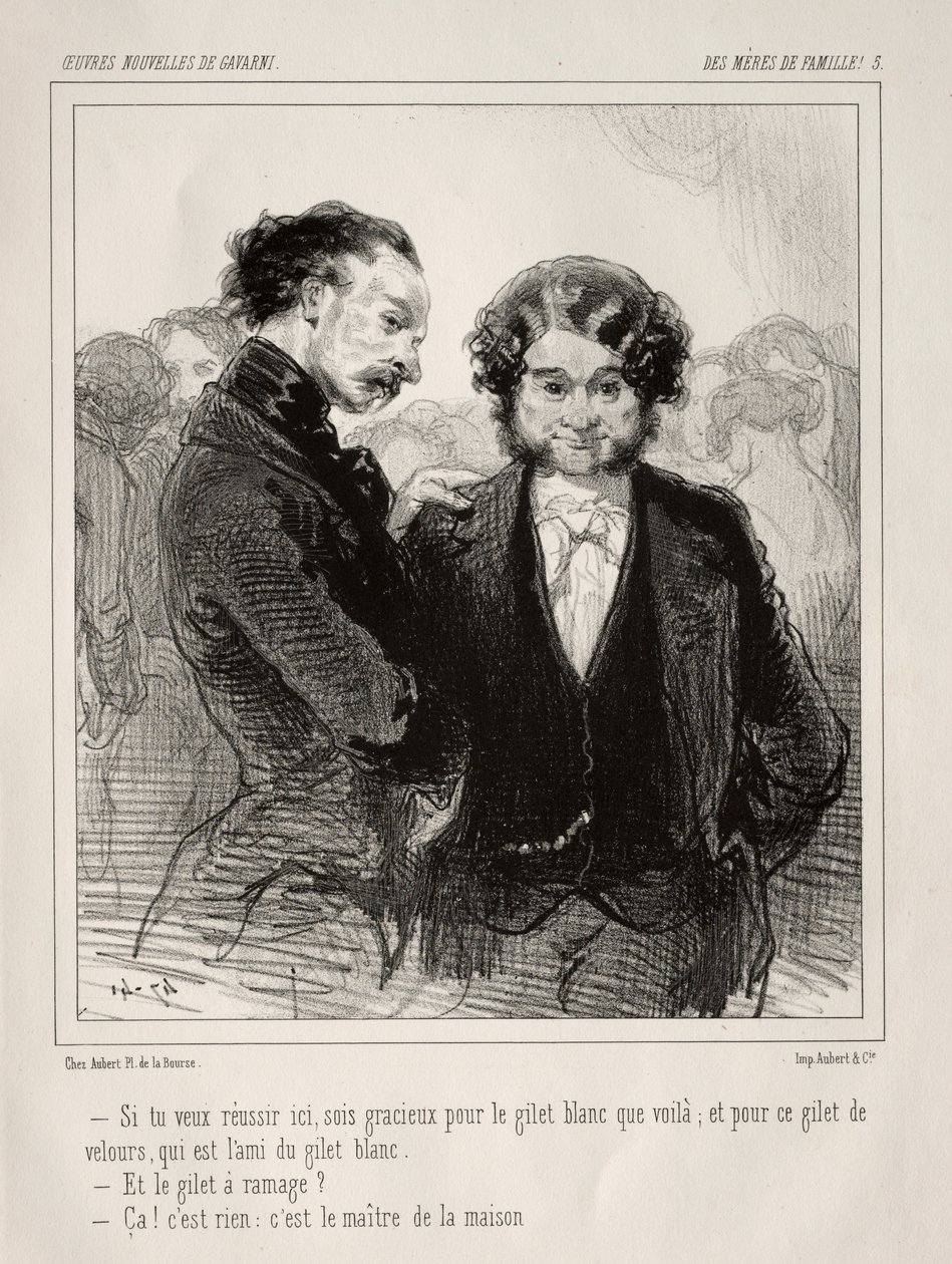 Des Mères de Famille! by Paul Gavarni
