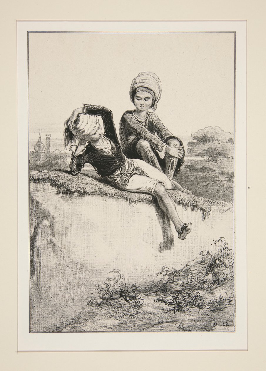 Timothy and Philemon by Paul Gavarni