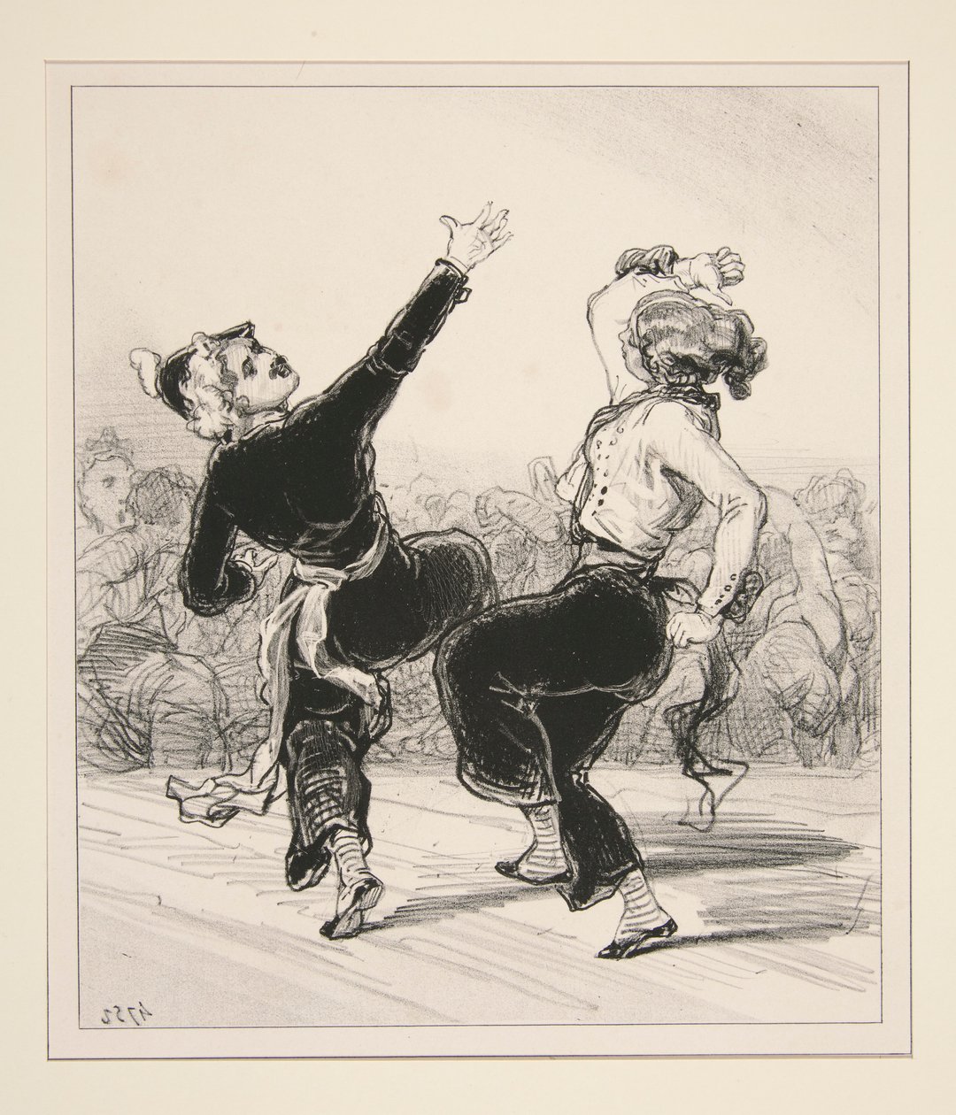 A Minuet by Paul Gavarni