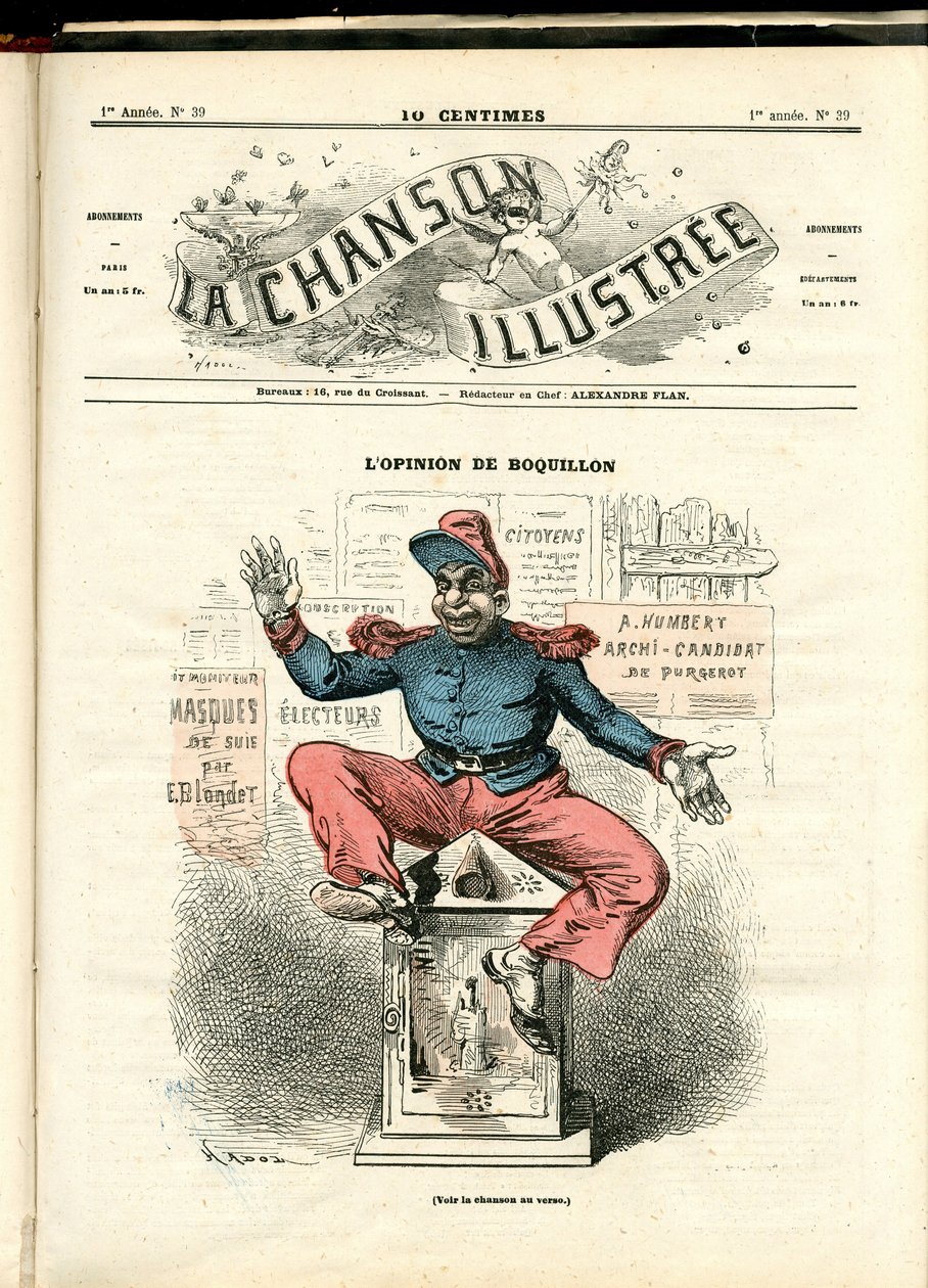 La Chanson illustree (magazine), number 39 by Paul Hadol