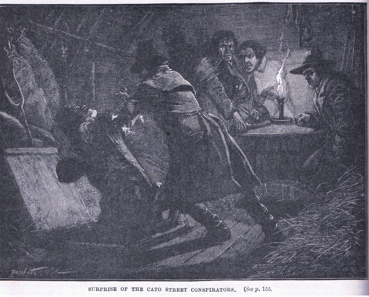 Surprise of the Cato Street Conspirators by Paul Hardy
