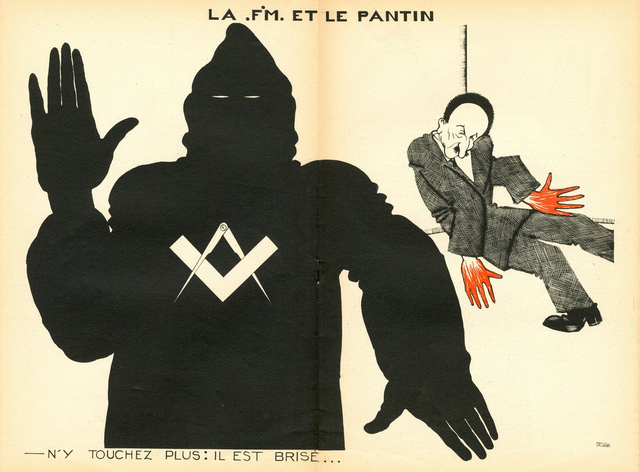 The Temoin, Number 28, Satirical in Colors by Paul Iribe